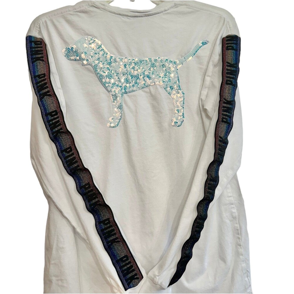 Victorias Secret PINK bling sequin long sleeve